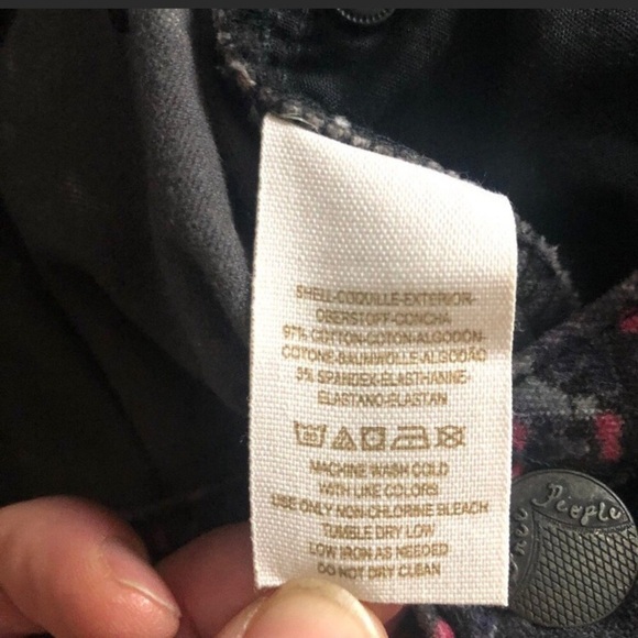 FREE People Kaleidoscope Print Velvet Pants - 26 - Picture 5 of 9